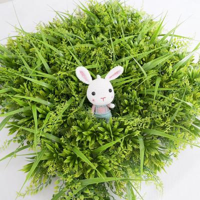 China Supermarket Artificial Grass Wall Decor 25mm 40mm for sale