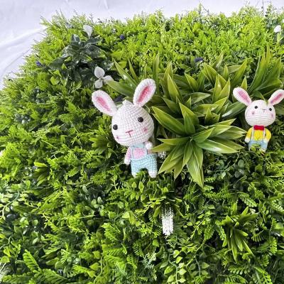 China Garden Home Plastic Artificial Grass Walls Backdrop 2x25cm for sale