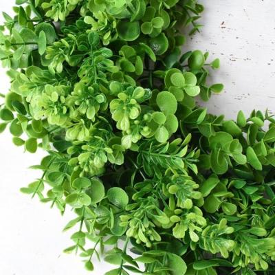 China Home Artificial Plant Wall Panels Roof Artificial Flower Garlands For Decoration for sale