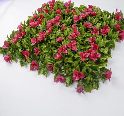 China Airport Artificial Instant Green Wall Hedge Panel 42cm for sale