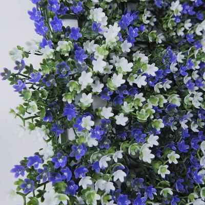 China Artificial Flowers Plant Grass Backdrop Wall Greenery Panels For Indoor Outdoor for sale