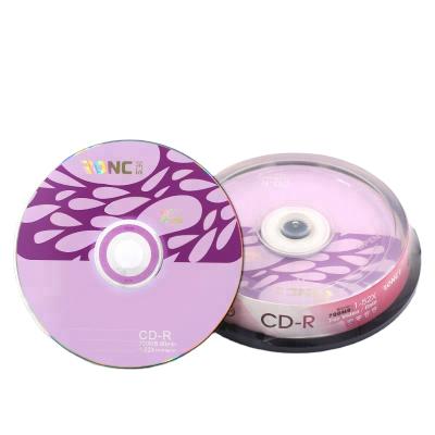 China White Single Layer Free Cd Empty Sample Cd Disc , 52X / 700mb Storage Capacity On Promotion Sale for sale