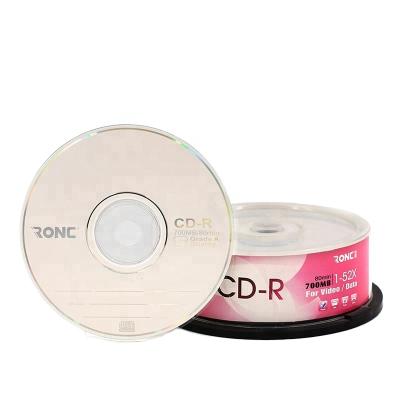 China Wholesale Blank Music Disc 52x Recording Cd-R 700mb With Shrink Wrapped Package for sale
