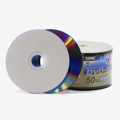 China Single Layer White Coated Blank DVD-R Bulk DVD-R 16X 4.7GB Capacity for sale