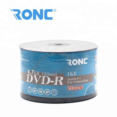 Chine 4.7gb/120min/16x Ronc/OEM Brand White DVD-R 4.7GB Wholesale Capacity à vendre