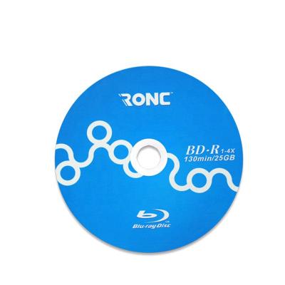 China Single Layer Premium Blue Ray 130mins Play Time 50GB/25BG Capacity Super White Blu-Ray Disc for sale