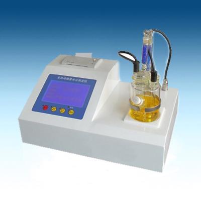 中国 変圧器オイルの含水量のテストのためのKF PPMのレベル カールFischer Titrator 販売のため