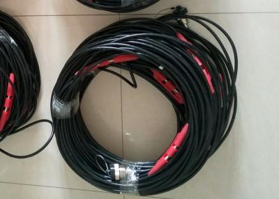 China Standard Seismic Refrection Cable 12 Channel NK 27 Femal Connector for sale