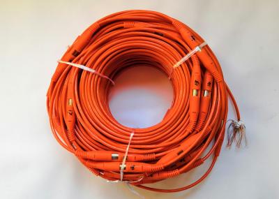 China Low Voltage Seismic Cable / Resistivity Cable 24 Channel Customized Service for sale