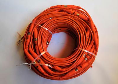 China 5 Meter Spaced Seismic Cable / 32 Channel Resistivity Cable Eco - Friendly for sale