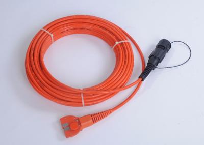 China cable sísmico del diámetro de 6.5m m, servicio geofísico del OEM del cable de la encuesta en venta