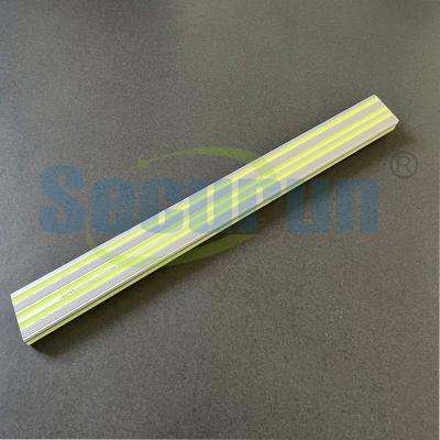 China Sospecha anti de aluminio de la escalera del resbalón de las marcas fotoluminiscentes amarillas en venta