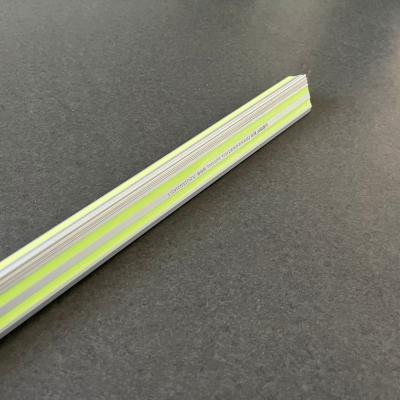 China Washable Yellow Photoluminescent Stair Nosing Edge Trim For Floor Protection for sale