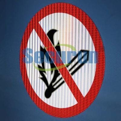 China Aluminum Reflective Sign For Safety Warning for sale