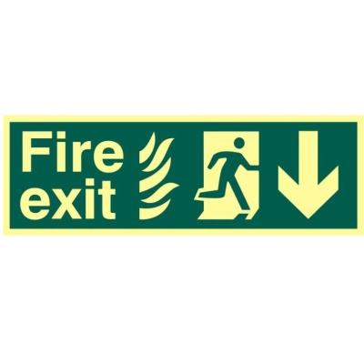 Chine Customizable Photoluminescent Safety Sign No Electricity Customization Upon Request à vendre