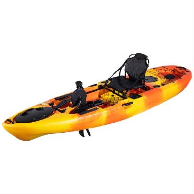 China 3.16m 1 Paddler Pedal Power Motor Fishing Kayak Outdoor Fishing Boat Plastic Hardboat Mirage Propel10 for sale