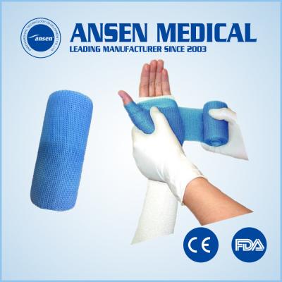 China 5x360cm Medical Fiber Bandage Fiberglass Casting Tape used in Kids Hands Finger for sale