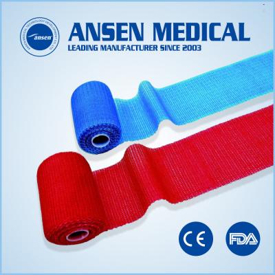 China 125mm 360cm Used for Adults Arm Legs Fiberglass Cast Waterproof Polyester Casting Tape for sale