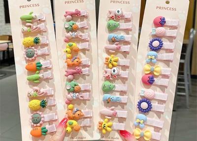 China kids girls flower animal hairpin cute duck mouth clip hair baby clip bangs clip Yiwu accessories wholesale for sale