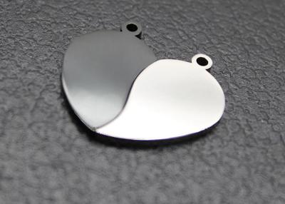 China Titanium steel heart-shaped couple necklace pair stainless steel half-heart splicing hanging tag wholesale engraved logo for sale