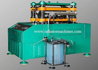 China Fast Speed 120 SPM Fin Making Machine Stamping Lanced Offset Fin 500 Mm Wide for sale