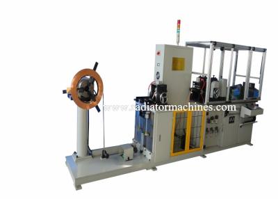 China Fully automatic  Copper Radiator Fin Forming Machine 100 M/Min Wavy Fin for sale
