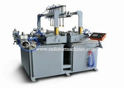 China Tipo neumático el prensar lateral manual de la máquina del tanque plástico del radiador que prensa en venta