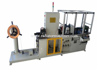 China Copper Radiator Fin Machine , Fin Making Machine 1- 4 Rows Core for sale