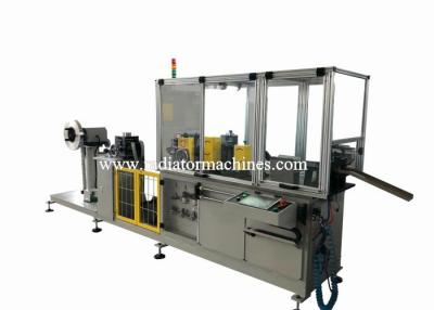 China 100 M / Min High Speed Radiator Fin Machine With Combined Width Roller for sale
