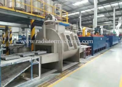 China 6 Meter Auto Aluminium Radiator Brazing Furnace 1200 * 250 mm for sale