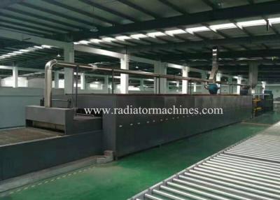 China 16M Aluminium Radiator Brazing Furnace Nitrogen Protective Atmosphere for sale