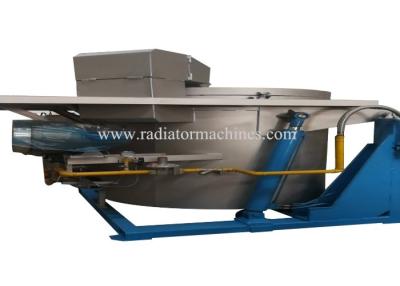 China Gas Fired Metal / Aluminum Melting Furnaces For Aluminum Scraps 350 - 1000 KGS for sale