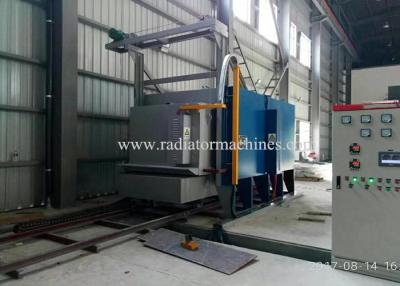 China Tilting Trolley Type Bogie Hearth Furnace Efficient For High Manganese Cast Parts for sale