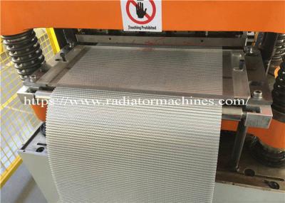 China 3003 Foil Radiator Fin Machine For 45mm Height With Stable Performance for sale