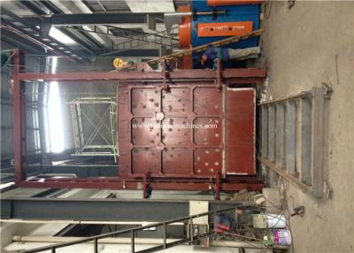China Car Bottom Industrial Bogie Hearth Furnace For Quenching Annealing Treatment for sale