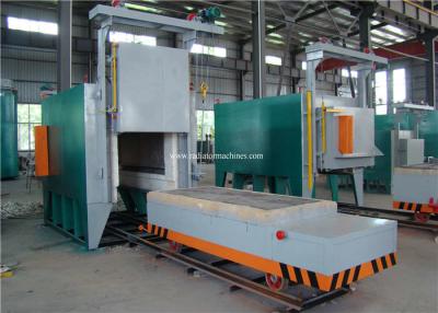China Trolley Type Heat Treatment Furnace For Quenching Annealing High Chrome Parts for sale