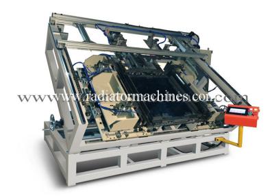 China Semi-automatic Aluminum Radiator Core Builder Machine for 1 to 4 Rows for sale