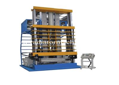 Chine Type hydraulique machine verticale d'extenseur de tube pour l'expansion d'aileron de tube de radiateur à vendre