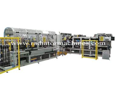 China Fully Automatic Radiator Production Line , Aluminium Radiator Core Builder Line for sale