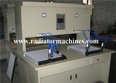 China Double End Chamfering Radiator Making Machine manual feeding for sale