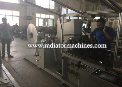 China Radiador completamente automático que hace la máquina para hacer aleta del papel de cobre y de aluminio en venta