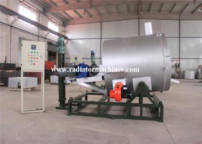 China Oil Fired Zinc Powder Rotary Metal Melting Furnace 600kg Stable Performance for sale