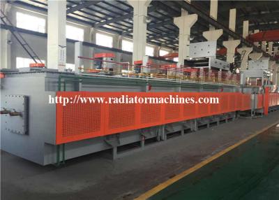 China Electric Roller Screw Mesh Belt Furnace 500 Kg/H Carburizing Productivity for sale