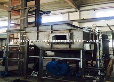 China compact  Fast Reverberatory 1T Brass Metal Casting Furnace for sale