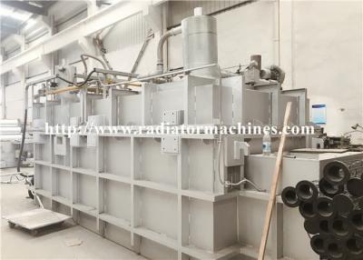 China Gas Fired Metal /Aluminum Melting Furnaces Ingot Casting Line with Charging for sale