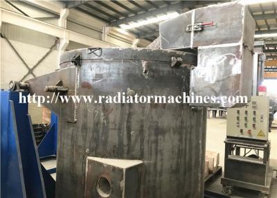 China 500Kg Gas Fired Aluminum Metal/Scrap Melting Furnace Crucible Type Riello Burner for sale