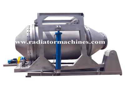 China 2000kg Rotary Type Metal Melting Machine , Aluminum Scrap Melting Furnace for sale