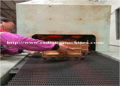 China 850 Degree Celcius Protective Atmosphere Continuous Brazing Furnace for Heaters for sale