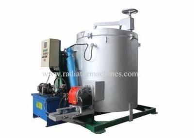China 1000kg Capacity 850C Degree Scrap Metal Stainless Steel Melting Furnace for sale