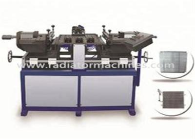 China CE  Aluminum  Machnical Multirow Radiator Core Builder Semi Automatic for sale